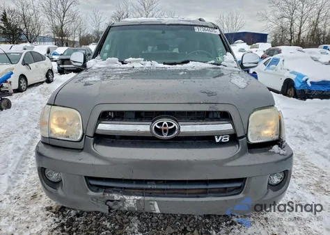 2008 Toyota Sequoia Limited из США, поврежденный, VIN 5TDBT48A77S286571